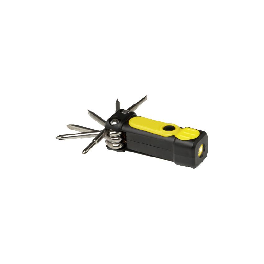 Set de tournevis 8-en-1 en plastique recyclé RCS avec chalumeau 