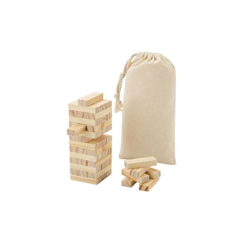 Jeu d’équilibre de tour en bois « Jumble »