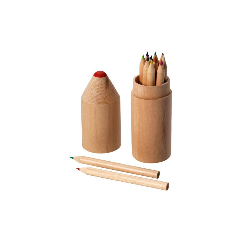 Ensemble de 12 crayons de couleur 