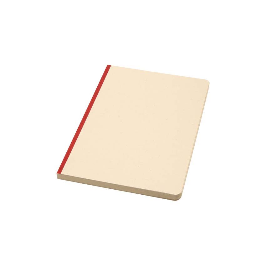 Bloc-notes A5 à couverture souple, en canne à sucre et RPET