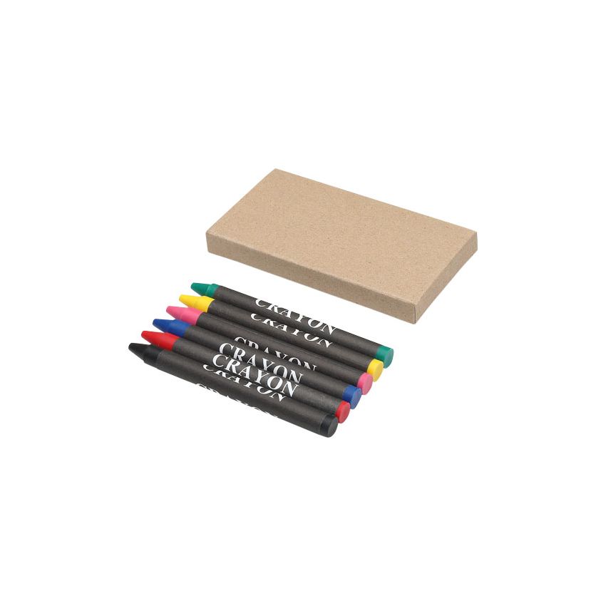 Ensemble de 6 crayons de cire 