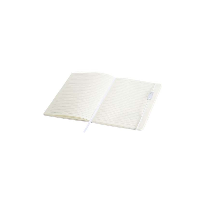 Ensemble bloc-notes à couverture rigide A5 et stylo rollerball 