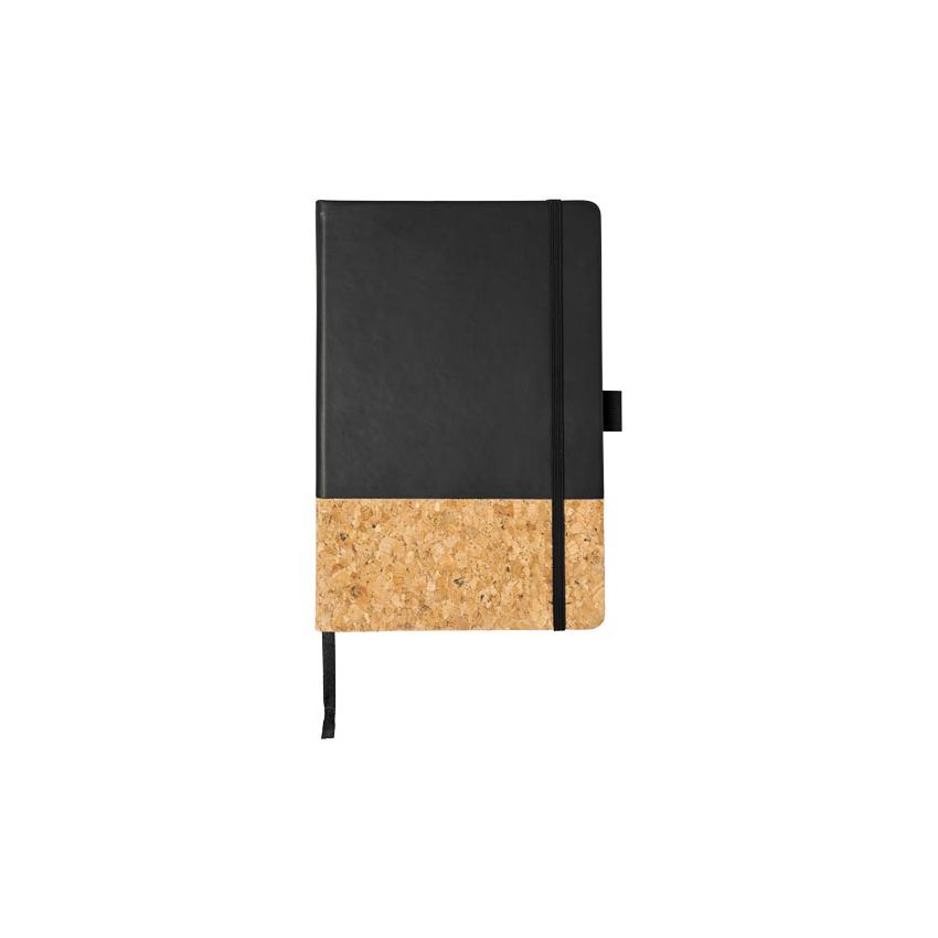 Bloc-notes A5 en PU et liège 