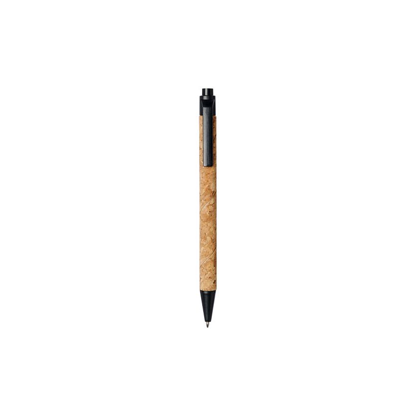 Stylo à bille en liège et paille de blé 