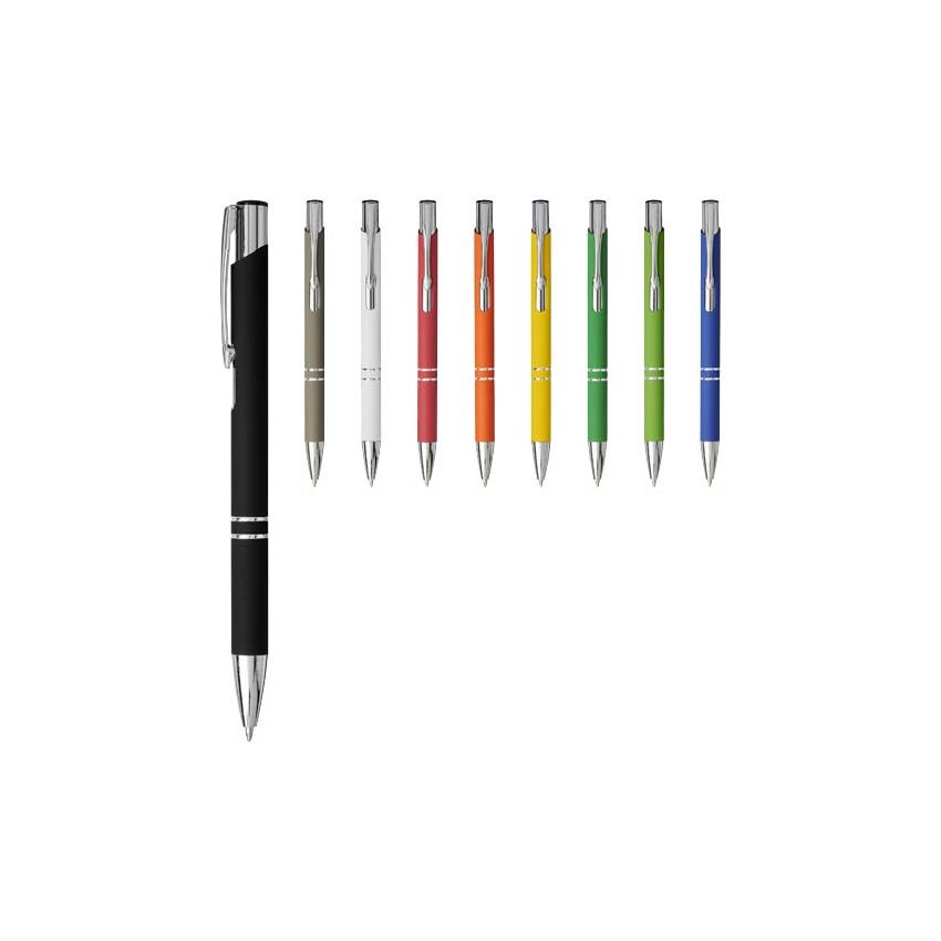 Stylo à bille avec mécanisme clic et toucher doux