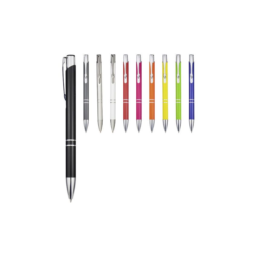 Stylo-bille à mécanisme de clic en aluminium 