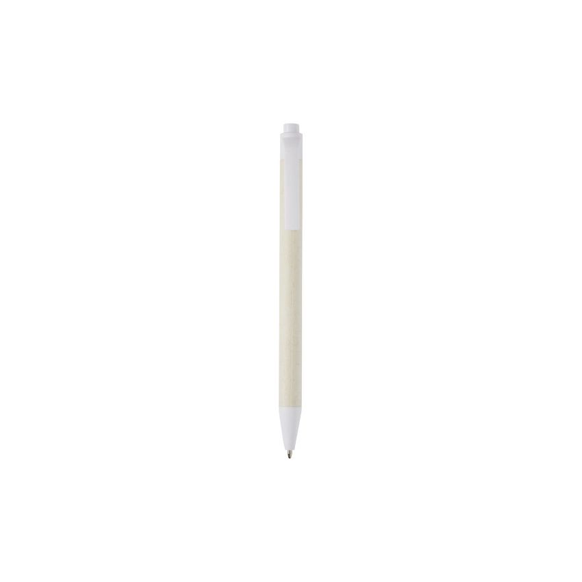 Stylo-bille « Dairy Dream » fabriqué à partir d’emballages de lait recyclés (encre noire)
