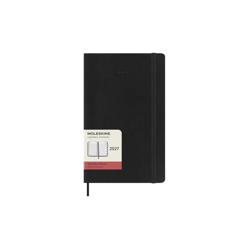 Agenda diária de capa mole para 12 meses Moleskine