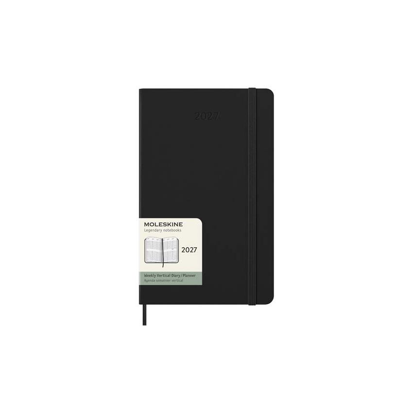 Agenda verticale à couverture rigide L pour 12 mois Moleskine