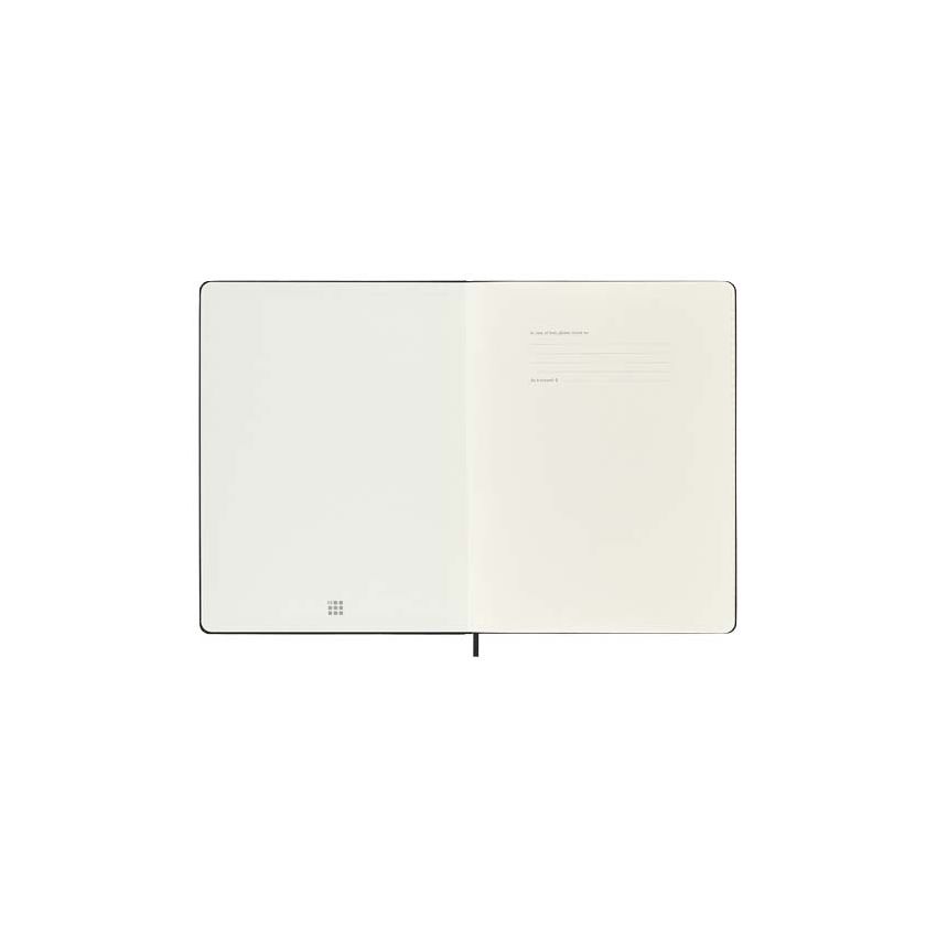 Agenda hebdomadaire XL à couverture rigide 12 mois Moleskine