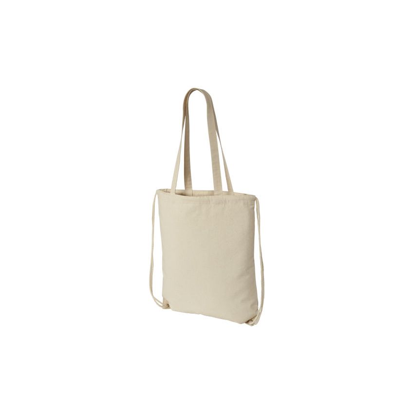 Sac à dos avec cordons en coton 240 g/m² 