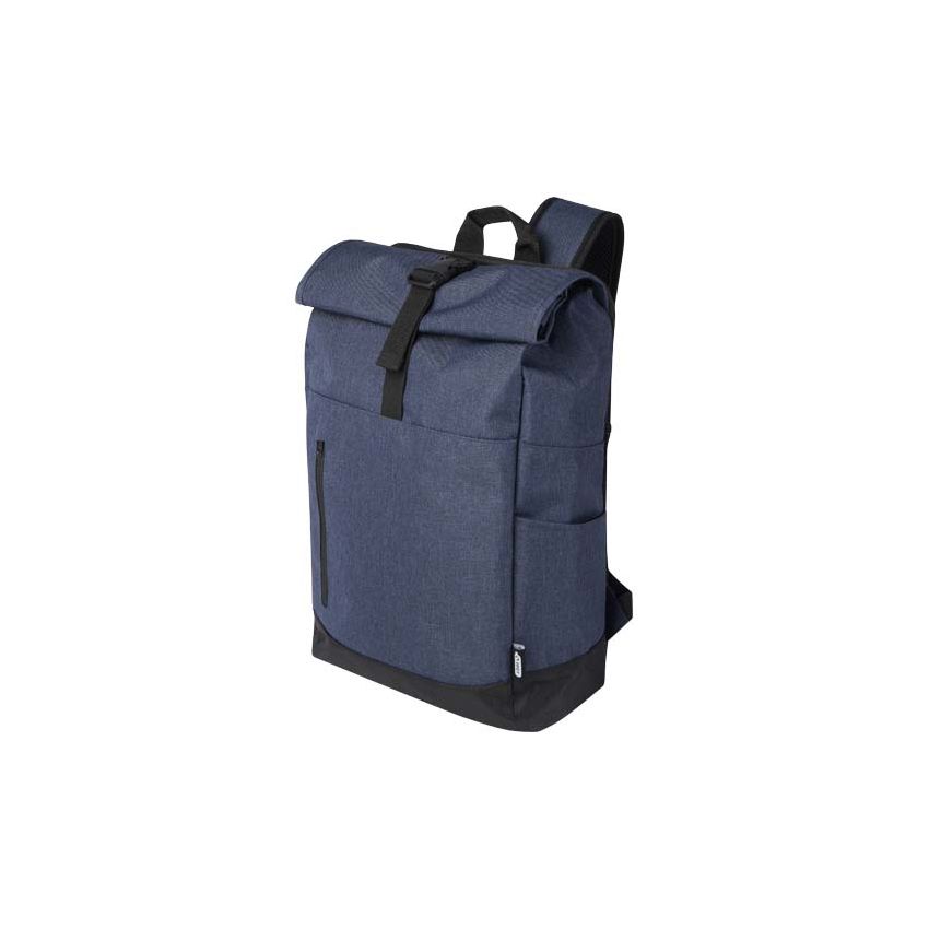 Sac à dos pour ordinateur portable à fermeture enroulable 15,6