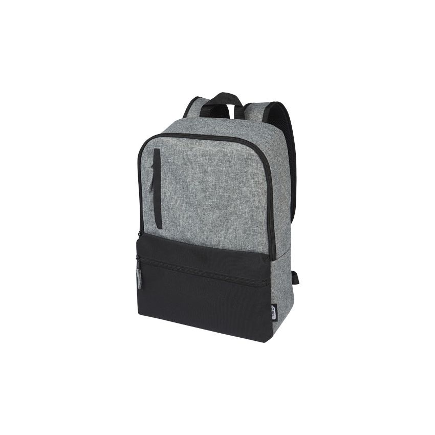 Sac à dos pour ordinateur portable 15 pouces bicolore recyclé GRS 14 L 