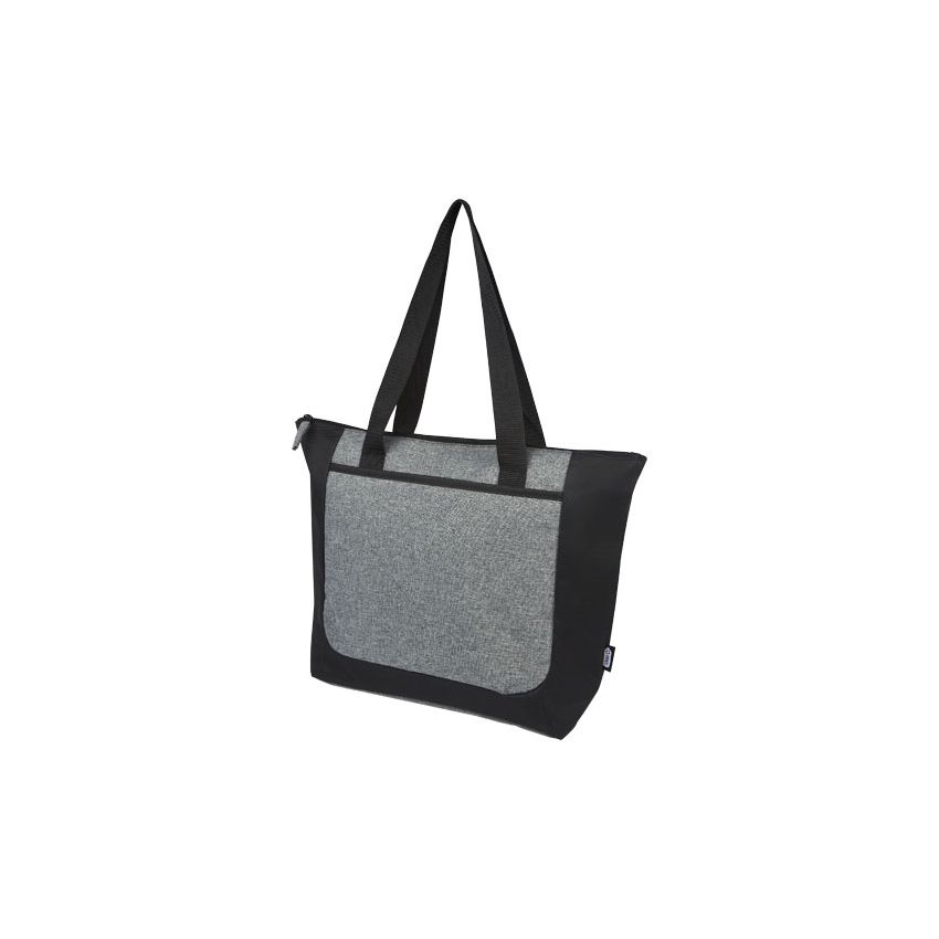Sac recyclé GRS bicolore avec fermeture 15 L 