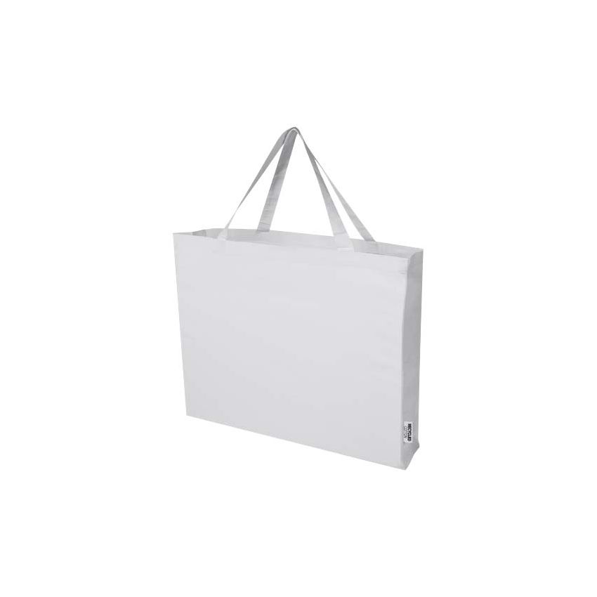 Sac en coton recyclé avec soufflet GRS 220 g/m² 