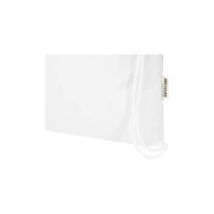 Sac à cordon recyclé GRS 140 g/m² de 5 L 