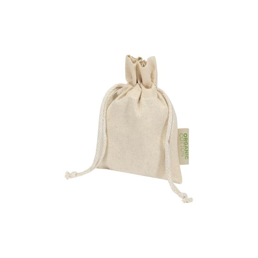 Sac cadeau en matière de production biologique OCS de 140 g/m² - 15 x 10 cm 