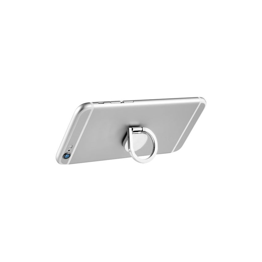Support pour téléphone portable à anneau en aluminium 