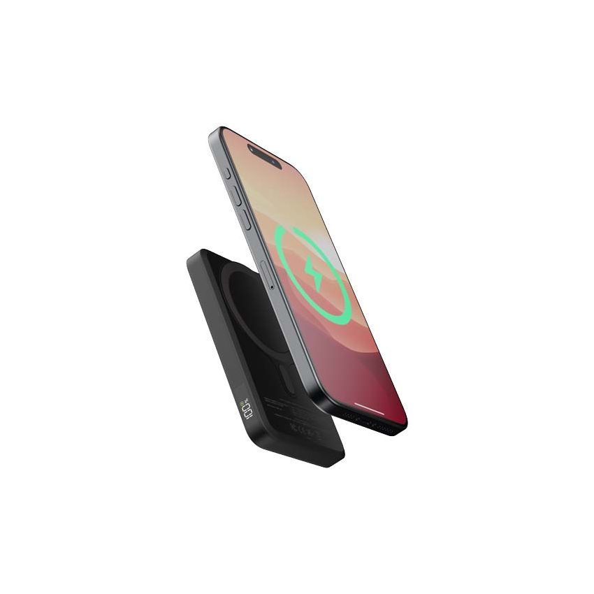 Batterie externe magnétique sans fil 5 W et 5000 mAh