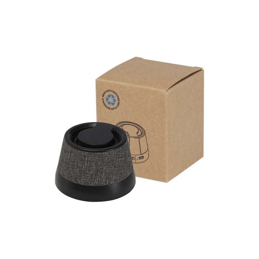Haut-parleur magnétique sans fil en plastique recyclé 3 W 
