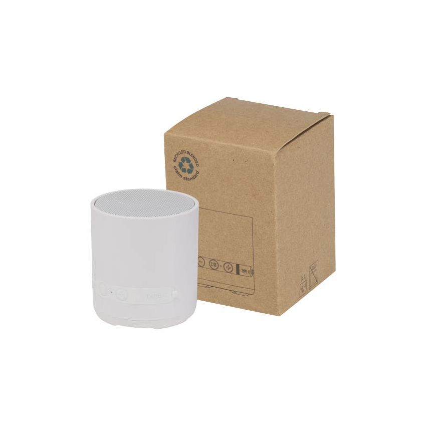 Haut-parleur sans fil en plastique recyclé 3 W 