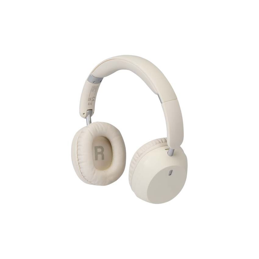 Casque audio pliable supra-auriculaire ANC et ENC en plastique recyclé 