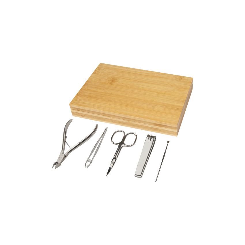 Set de manucure 5 pièces en bambou 