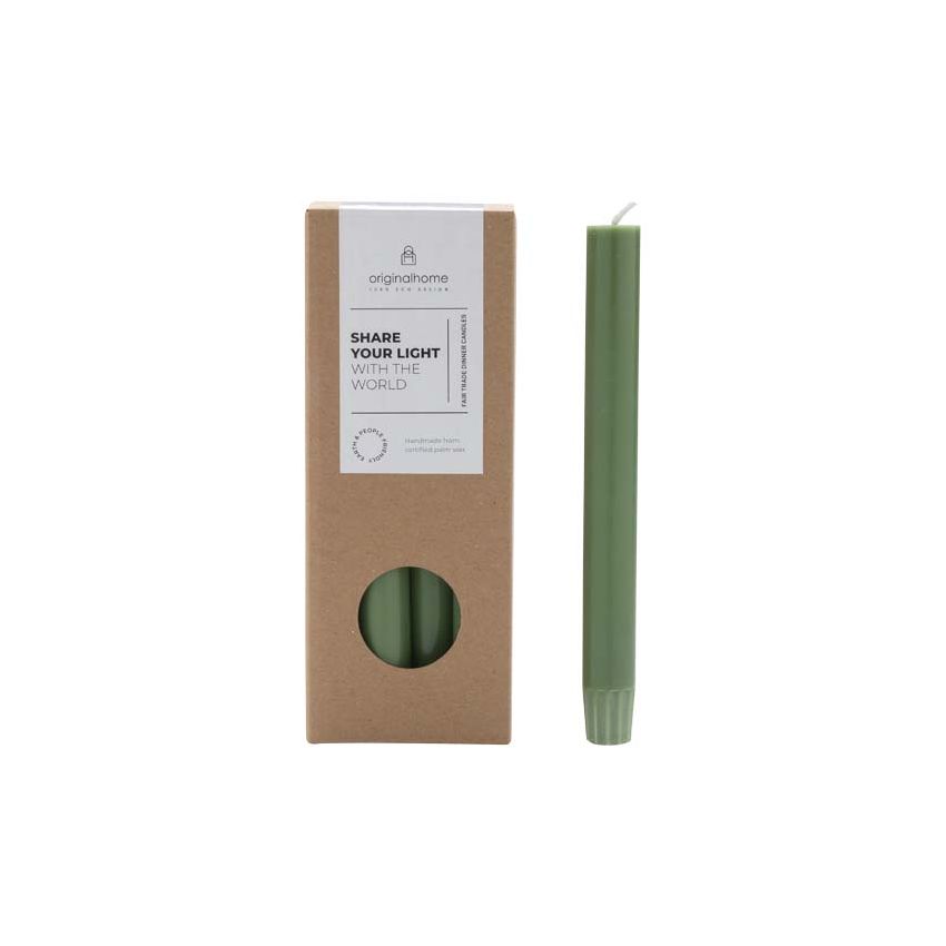 Bougie dînatoire au matcha 
