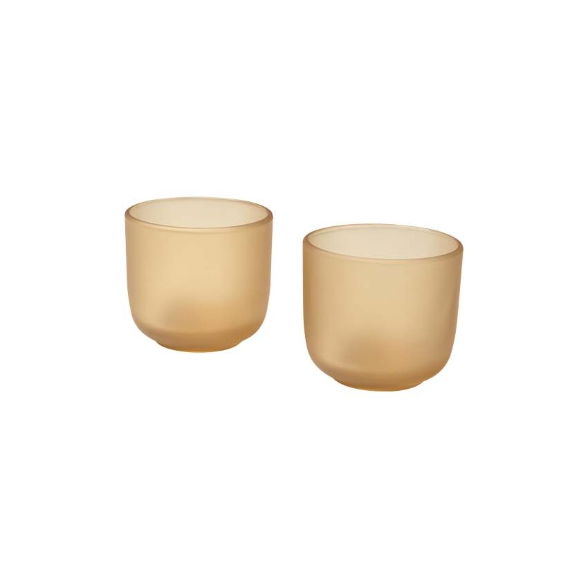 Verres en verre de 200 ml - lot de 2 