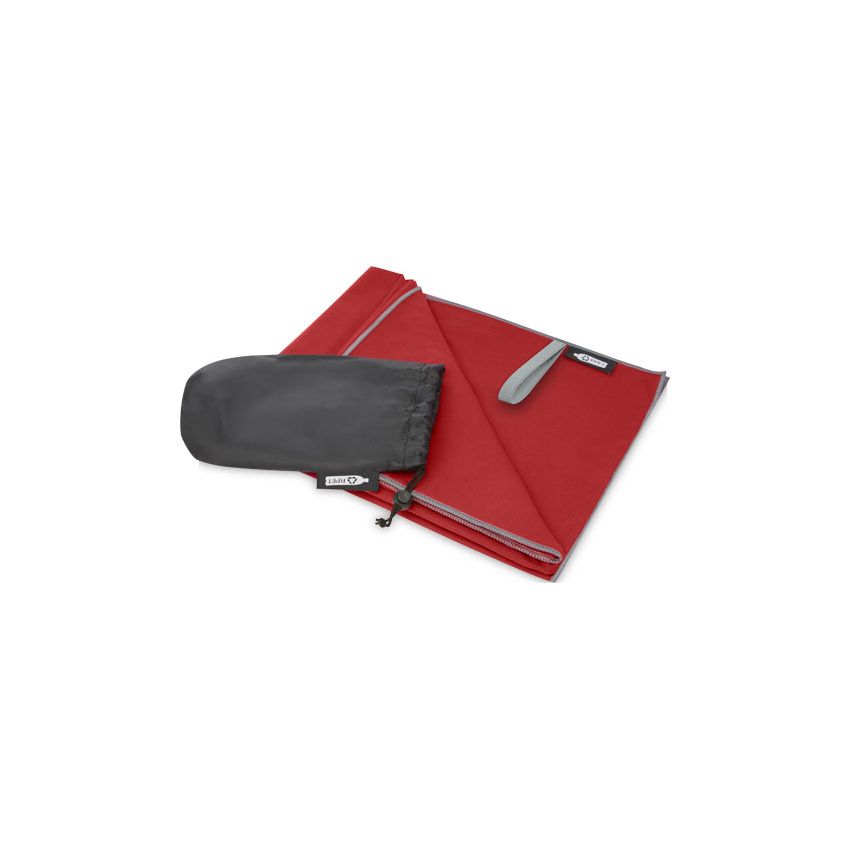 Serviette ultra légère à séchage rapide en RPET 