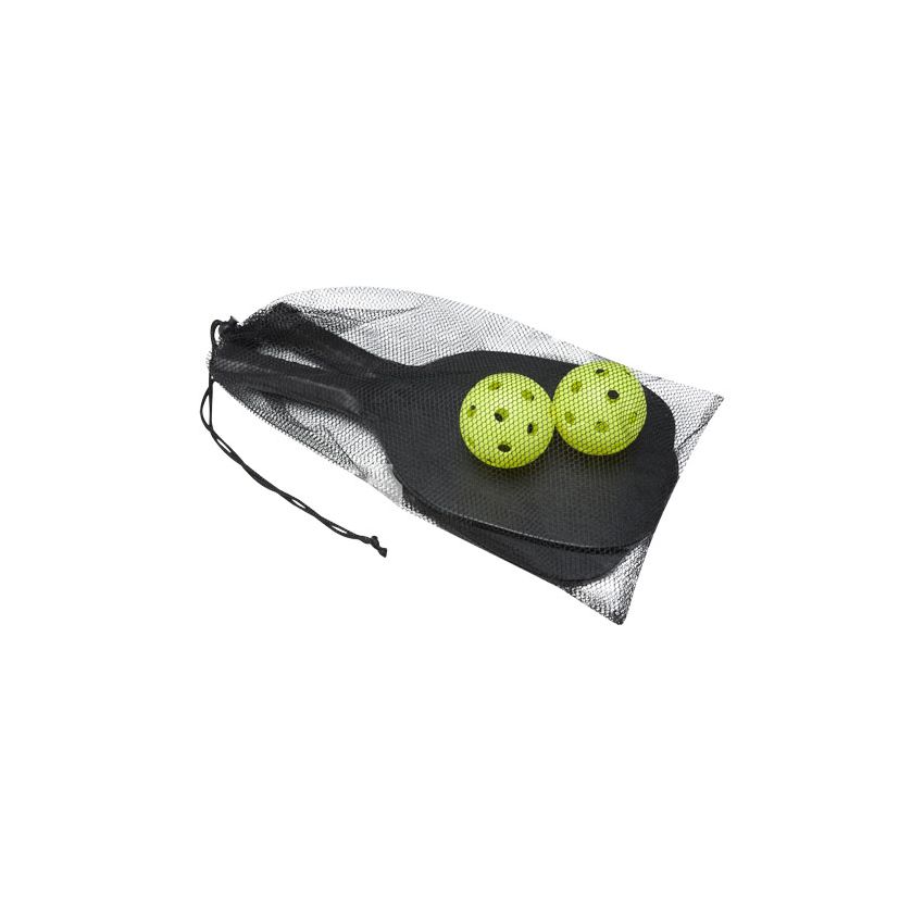 Set de padel dans un sac en filet 