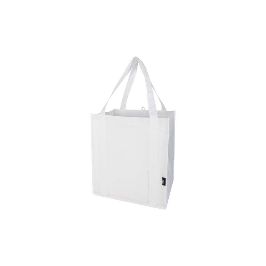 Sac non tissé recyclé avec plaque au fond GRS de 29 L « Liberty »