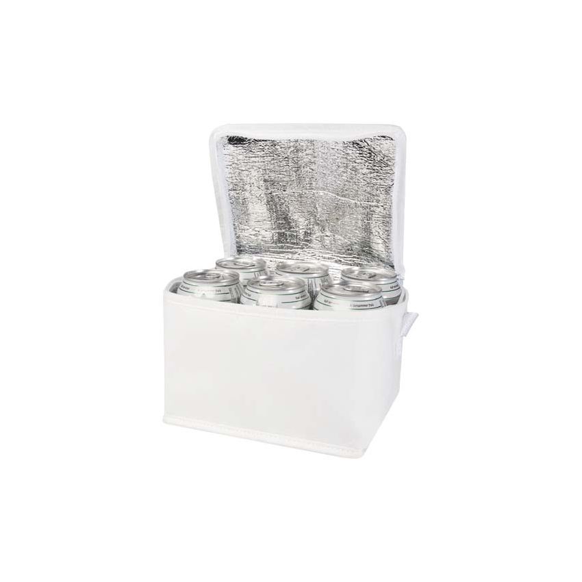 Sac isotherme en non-tissé recyclé 6 canettes 4 L 