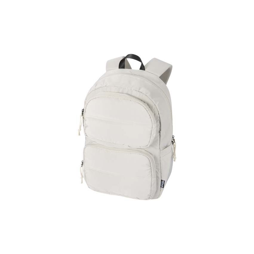 Sac à dos pour ordinateur portable recyclé GRS 15,6 pouces 18 L « Puffer »