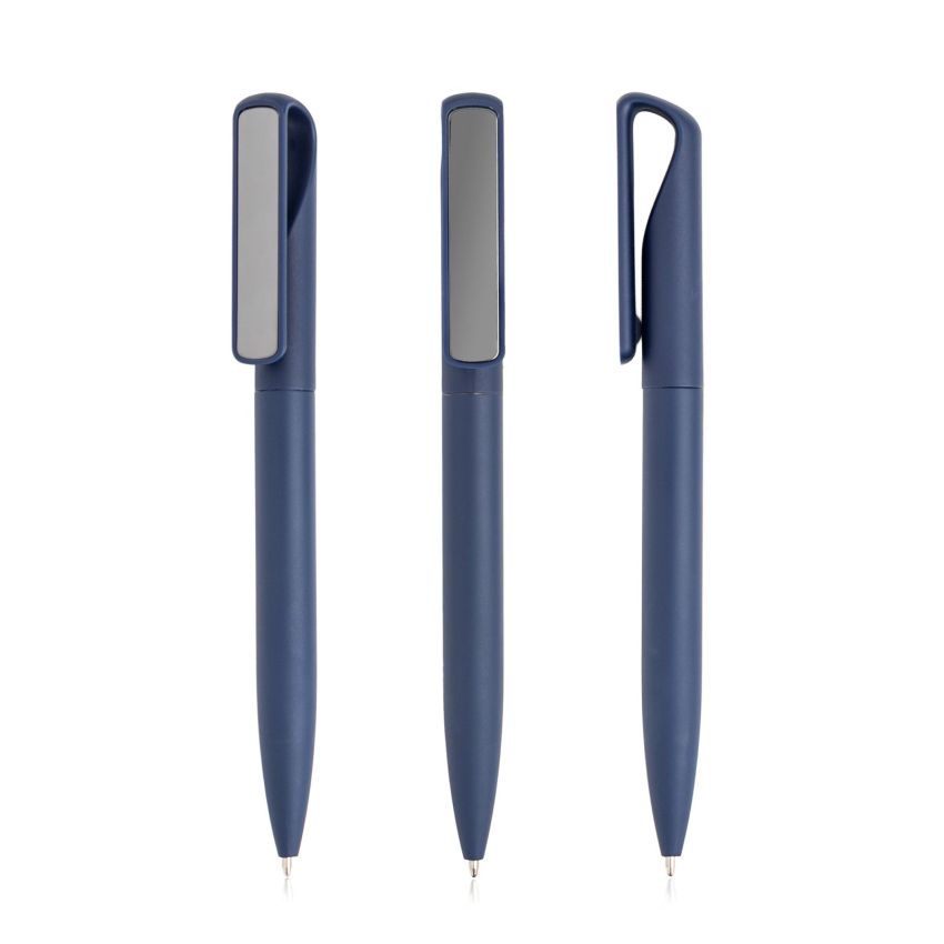 Stylo à bille en aluminium Merhon avec clip miroir