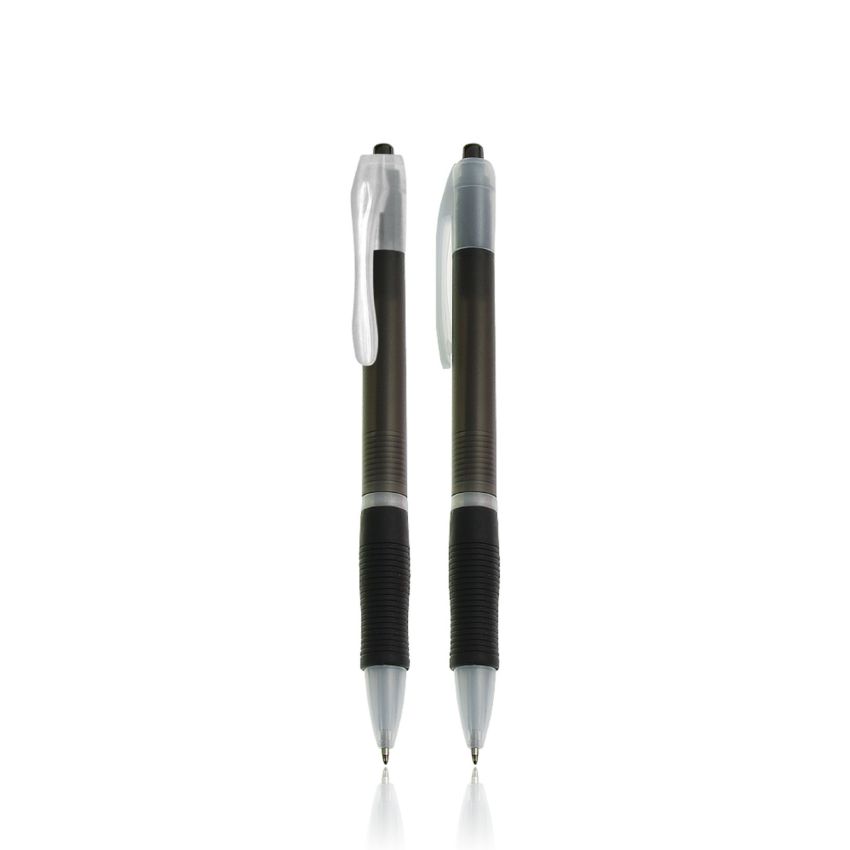Stylo à bille en plastique, avec prise ergonomique