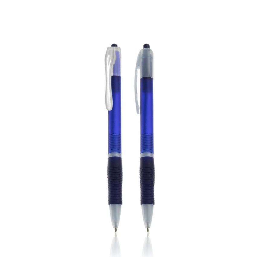 Stylo à bille en plastique, avec prise ergonomique