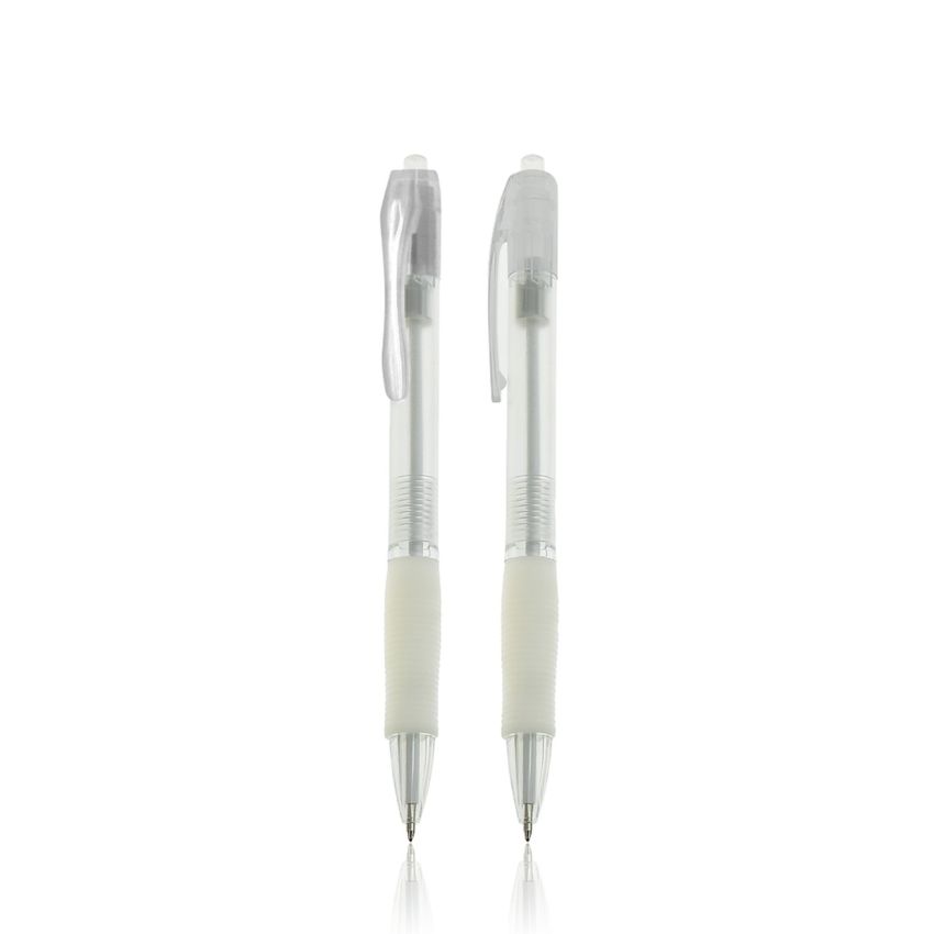 Stylo à bille en plastique, avec prise ergonomique