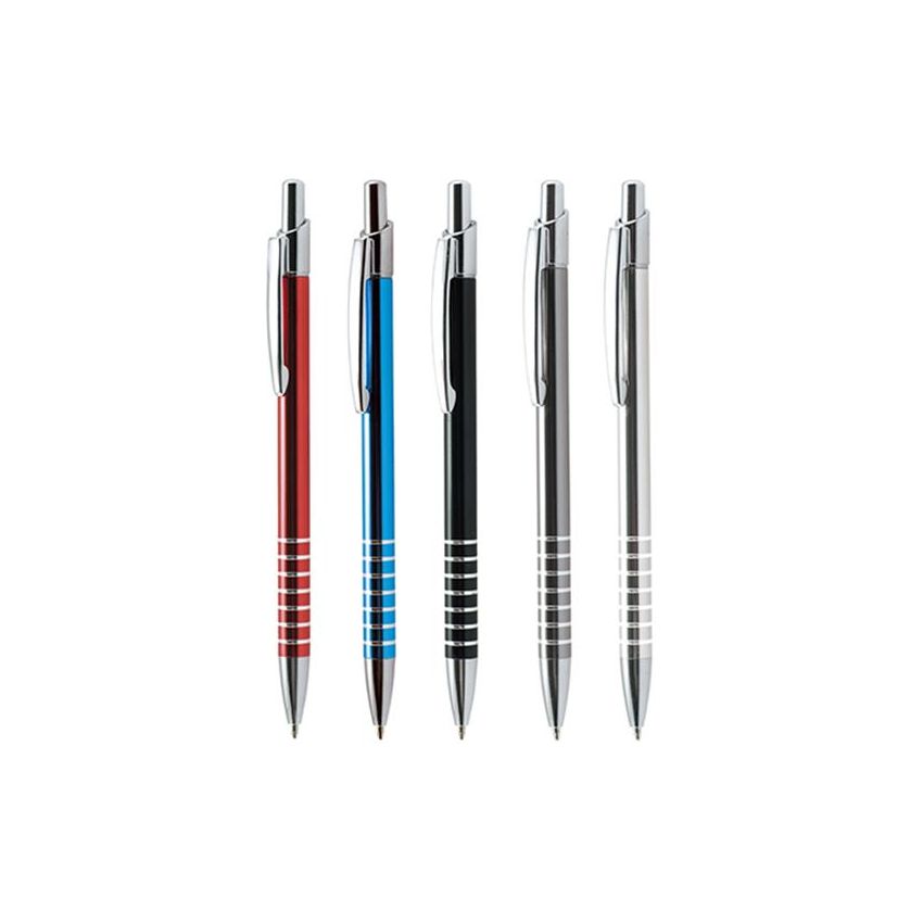 Ressort pour stylo à bille en métal, avec 7 anneaux