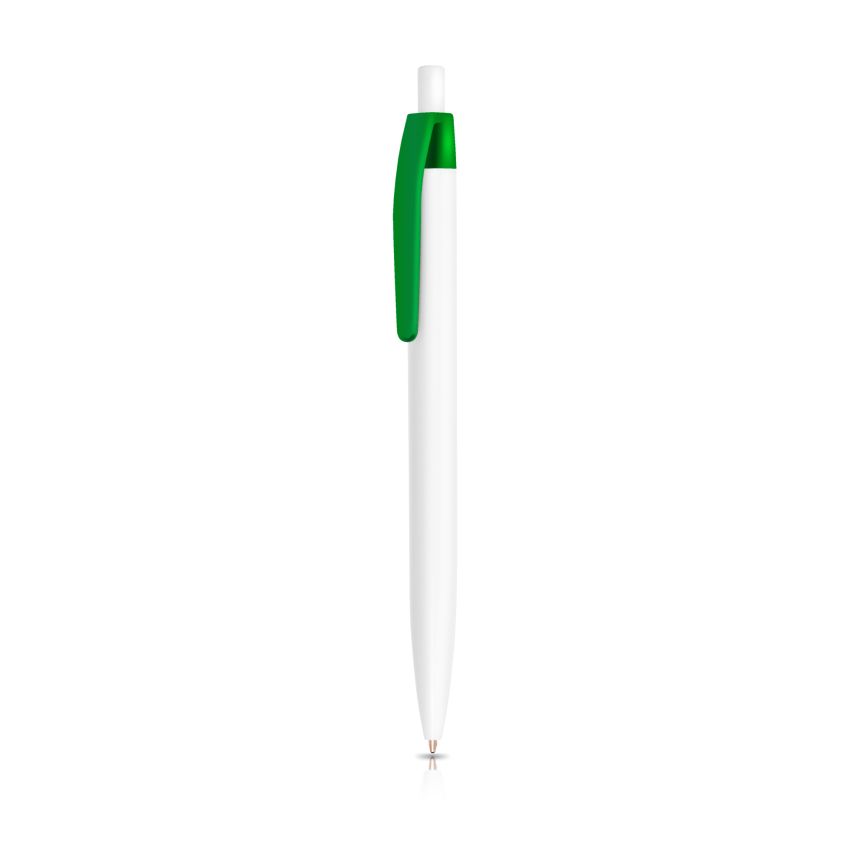 Stylo à bille en plastique Coloxo, avec clip coloré