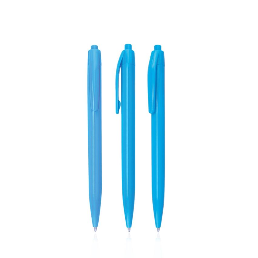 Colorfull Stylo-bille en plastique, couleur unique