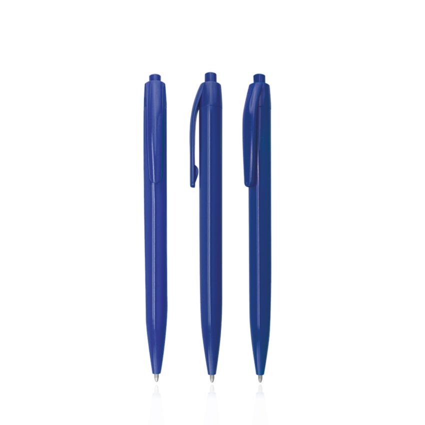 Colorfull Stylo-bille en plastique, couleur unique