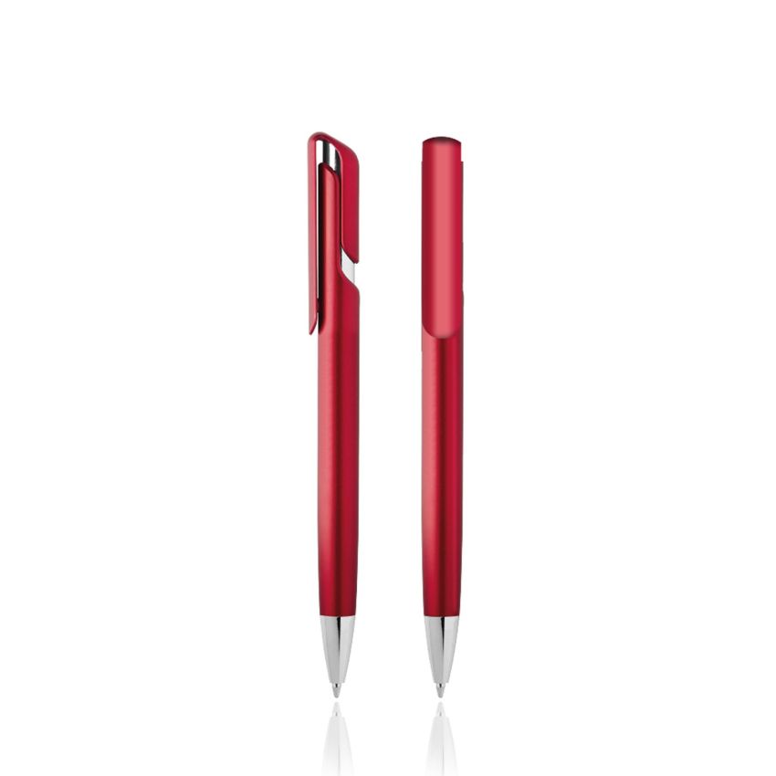 Elli Stylo à bille en plastique, avec une couleur métallisée