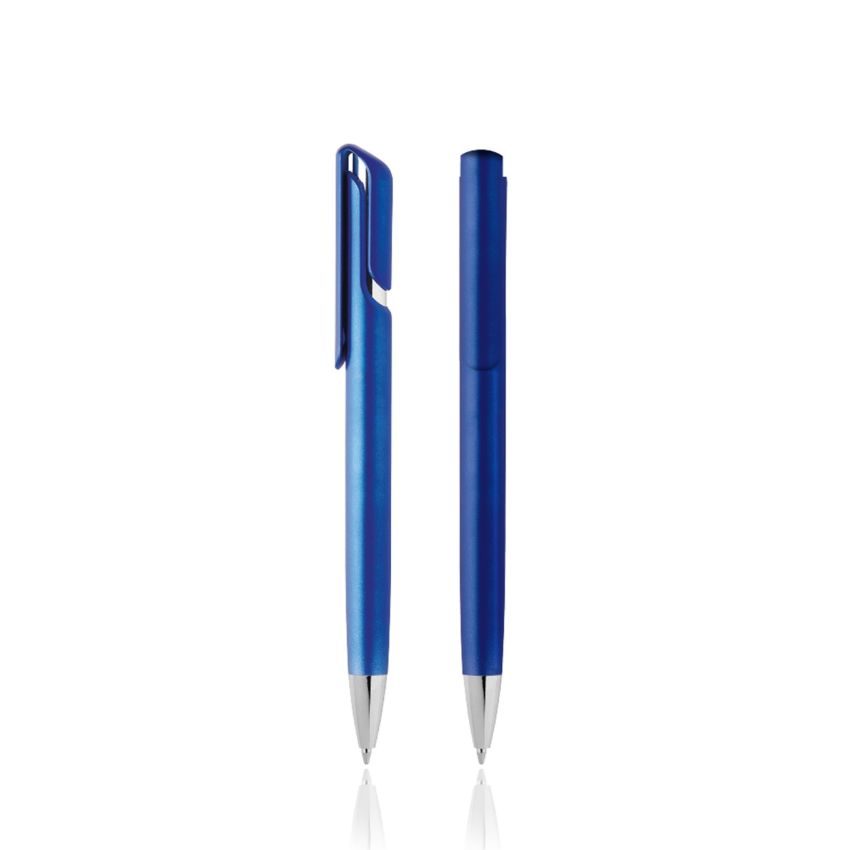 Elli Stylo à bille en plastique, avec une couleur métallisée