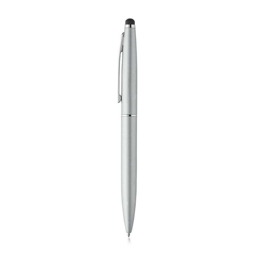 Stylo à bille Coloral en aluminium, avec fonction tactile
