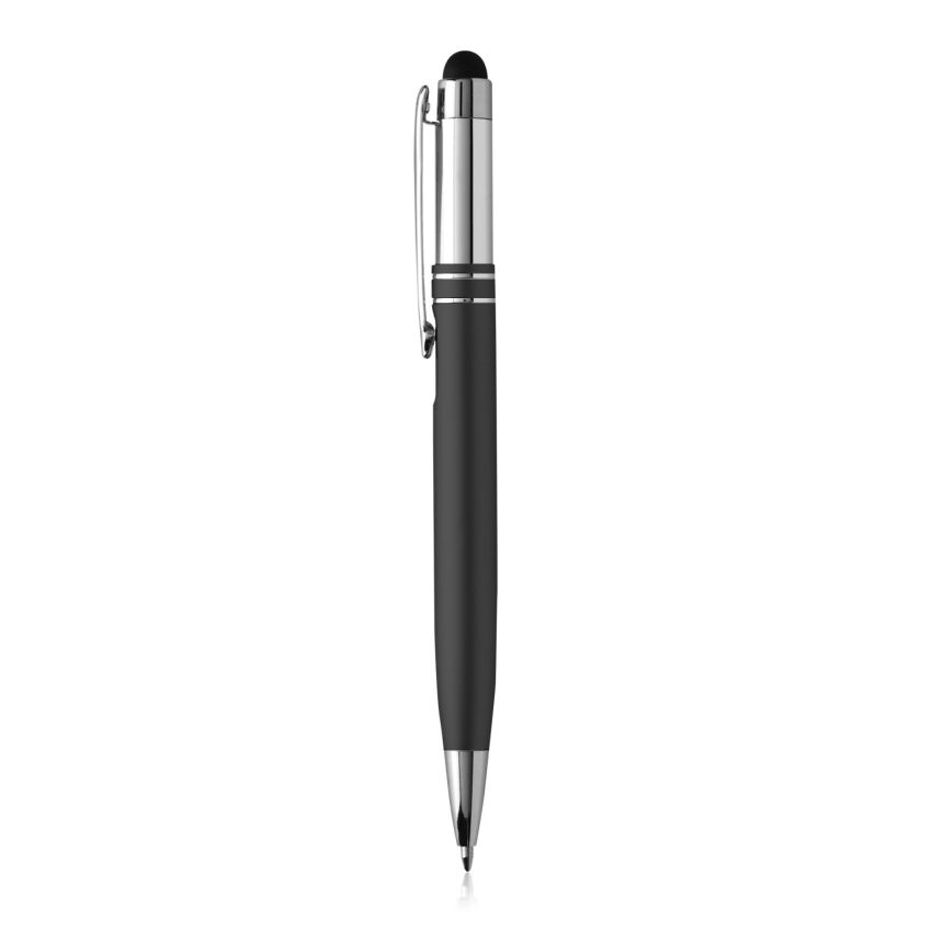 Corps de stylo à bille en aluminium, avec embout tactile