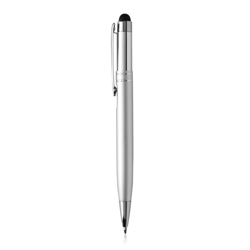 Corps de stylo à bille en aluminium, avec embout tactile