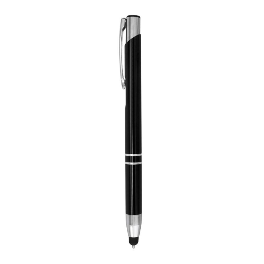 Stylo à bille en aluminium, avec écran tactile