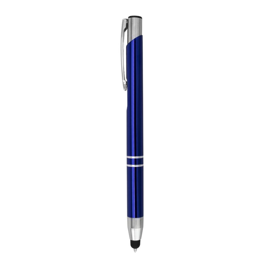 Stylo à bille en aluminium, avec écran tactile