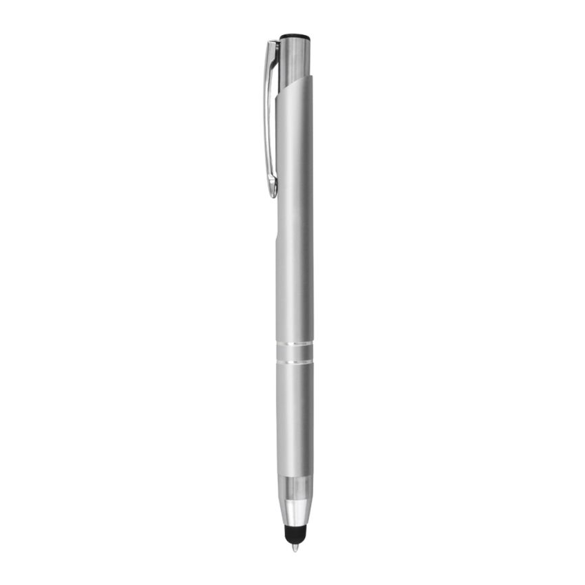 Stylo à bille en aluminium, avec écran tactile